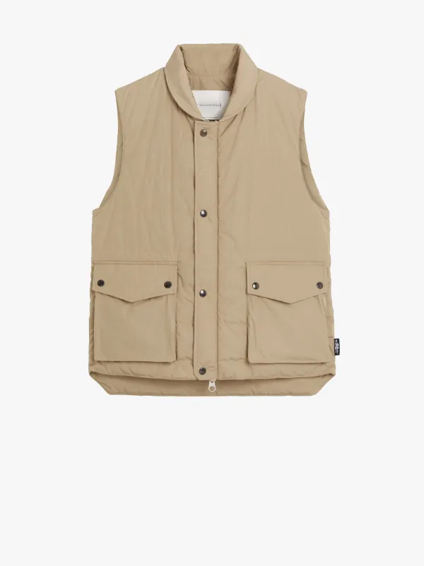 HENTING Fawn Nylon Gilet | GQM-205