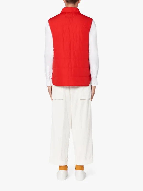 HENTING Red Nylon Gilet | GQM-205