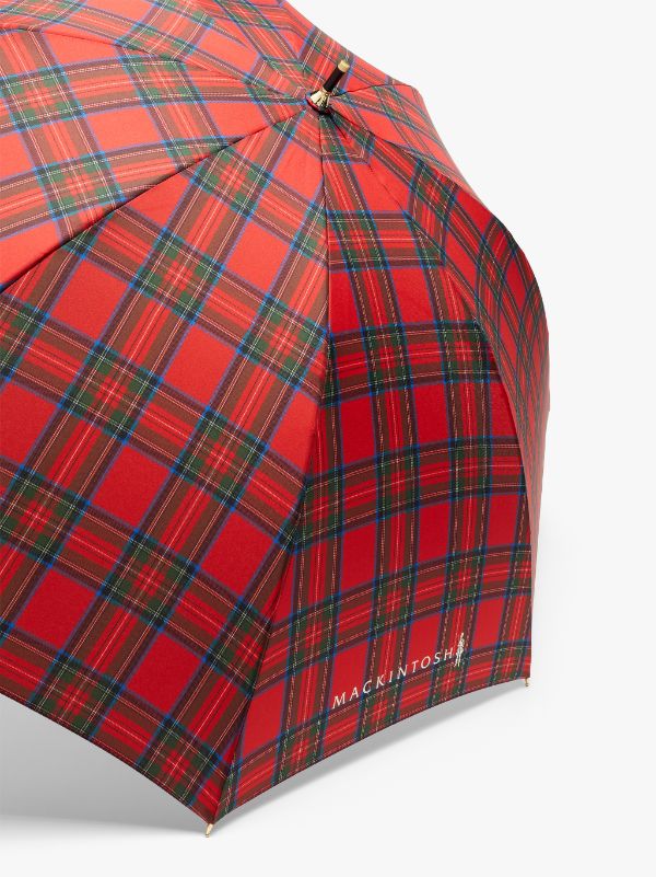 HERIOT Royal Stewart Whangee Handle Stick Umbrella | ACC-030