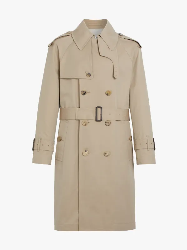 Honey Colour Block Oversized Trench Coat GM-105BS/SH/CB