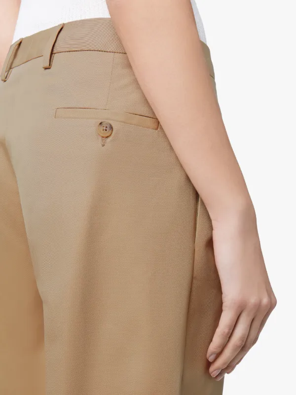 Honey Cotton Wide Leg Trousers