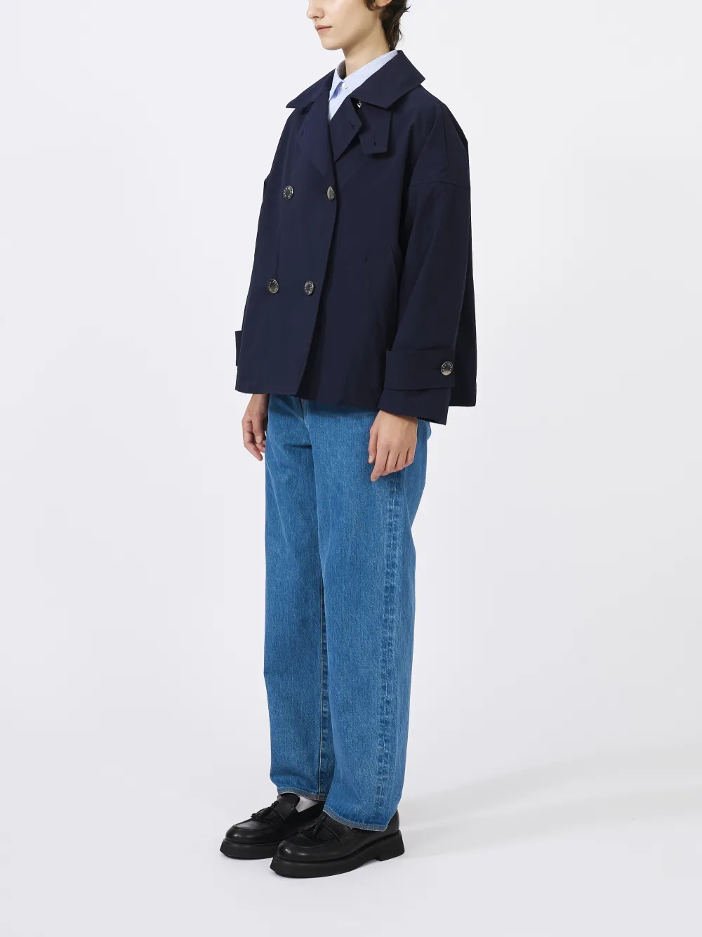 HUMBIE DOUBLE SH/METAL BUTTON | MACKINTOSH