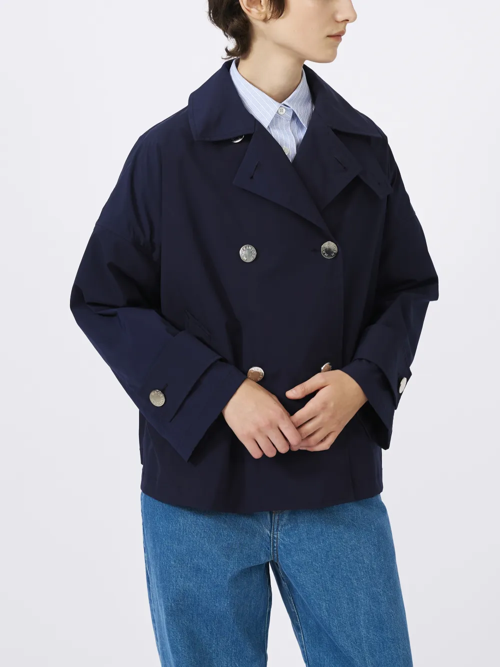 HUMBIE DOUBLE SH/METAL BUTTON | MACKINTOSH