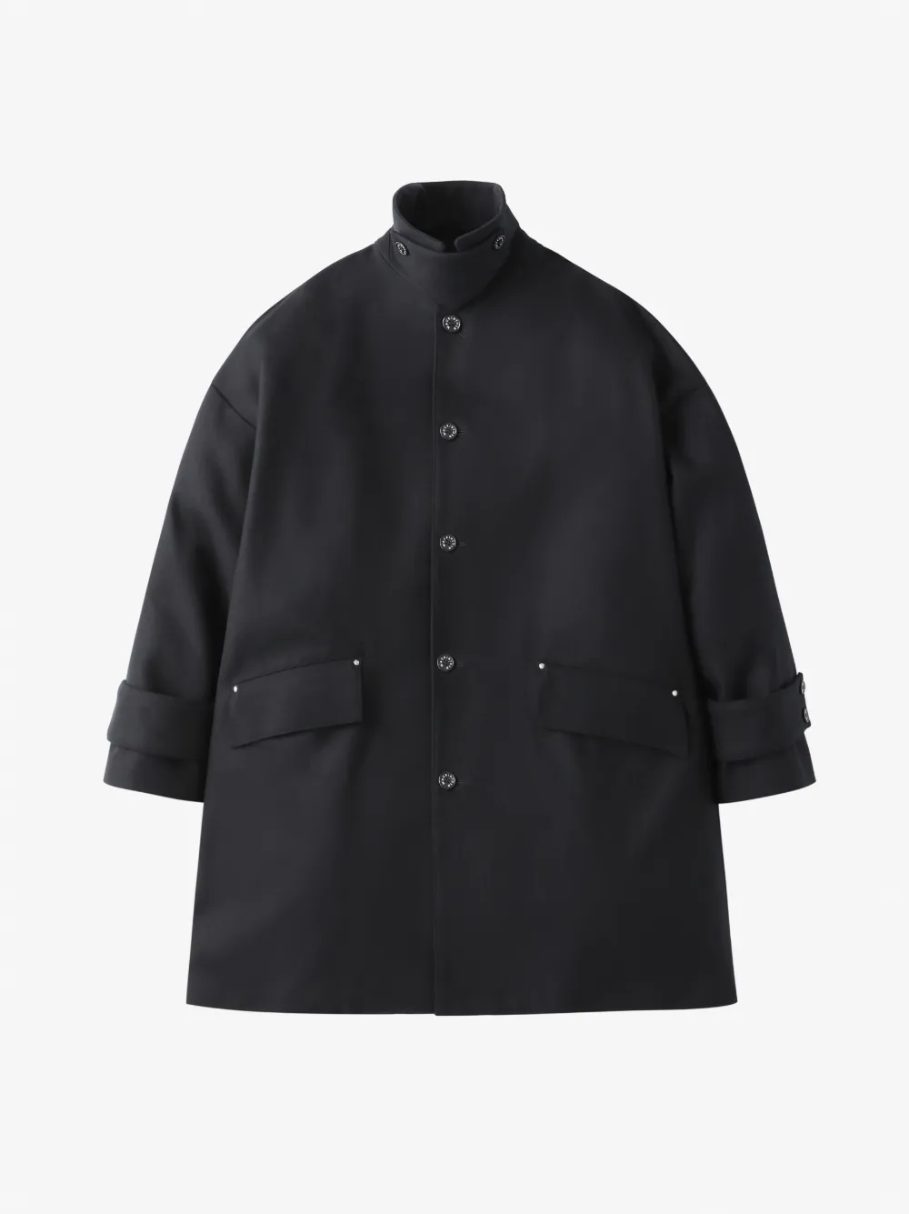 MACKINTOSH(マッキントッシュ)｜【MEN】HUMBIE GTS ライトメルトン コート/ブラック の通販｜ELLESHOP・(エル・ショップ)