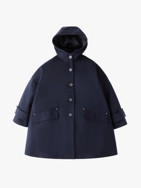 MACKINTOSH HUMBIE OVERSIZED PEA COAT 紺 MACKINTOSH