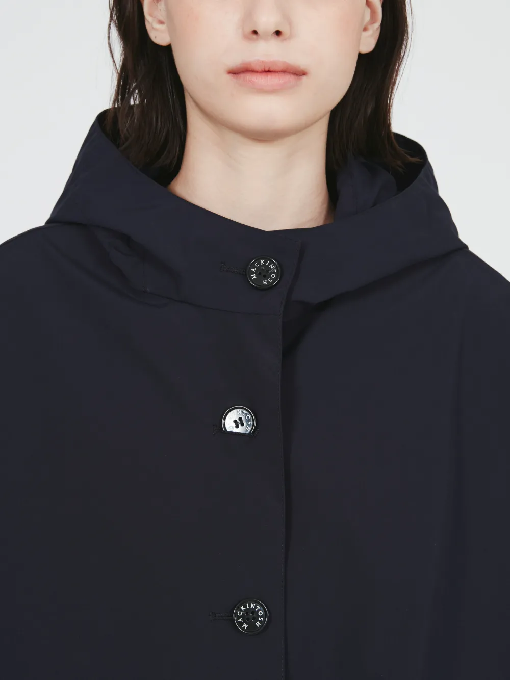 HUMBIE HOOD (LEO) HOODED OVERSIZED SHORT COAT | LM-1084F
