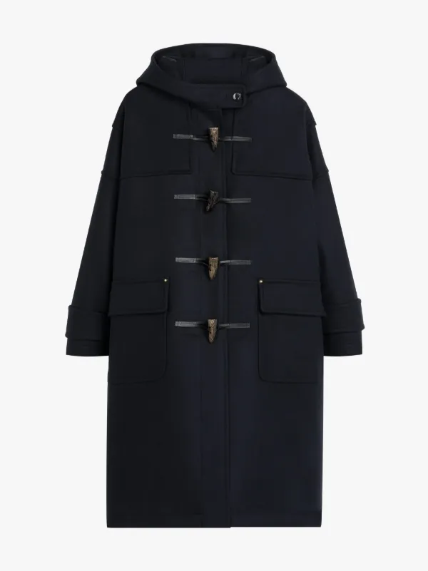 Navy wool hotsell duffle coat