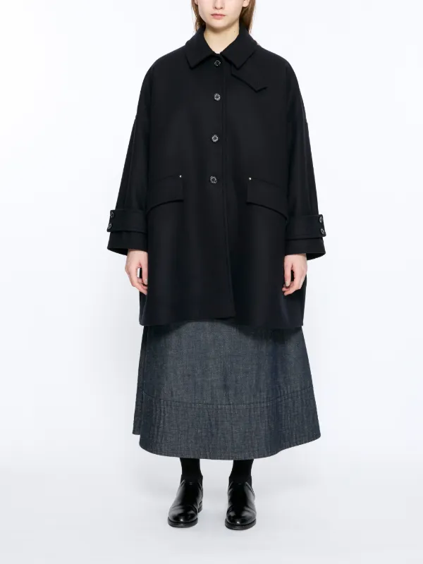 HUMBIE OVERSIZED SHORT COAT
