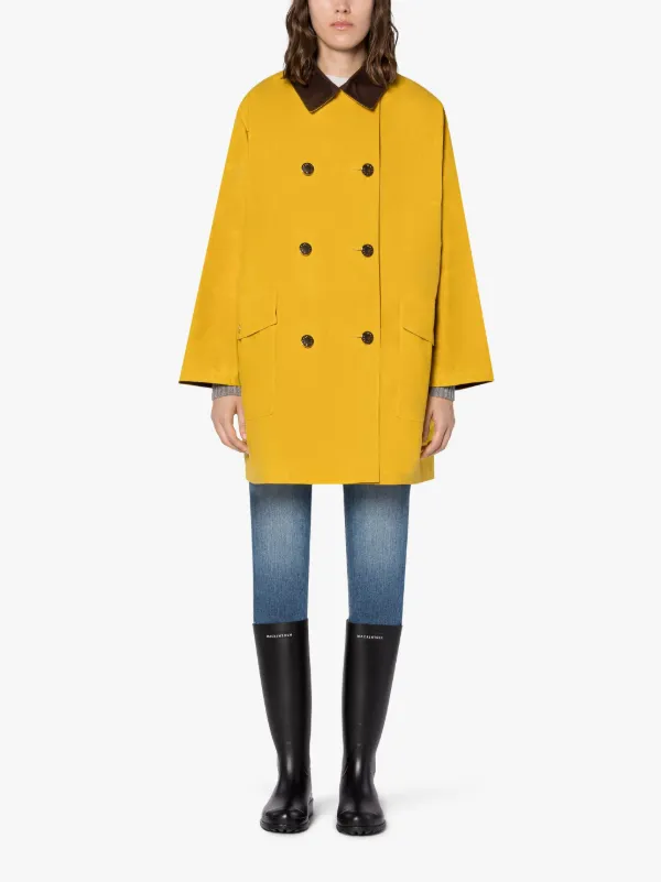 【現行】MACKINTOSH マッキントッシュ ウール ダブル コート 42 現行】MACKINTOSH マッキントッシュ ウール ダブル コート 42