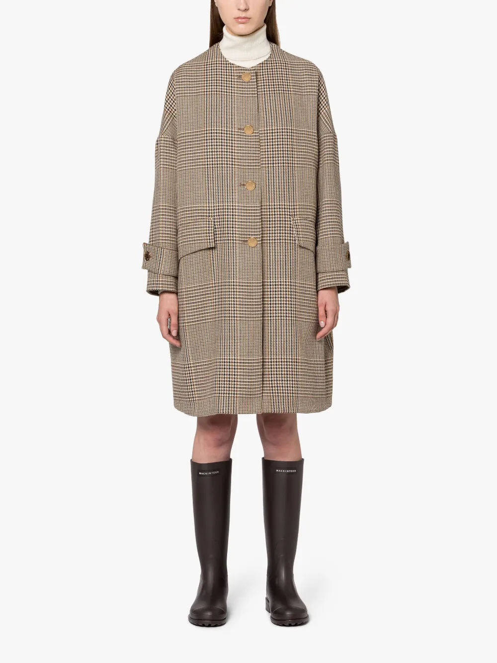 Humbie ノーカラーコート | MACKINTOSH 