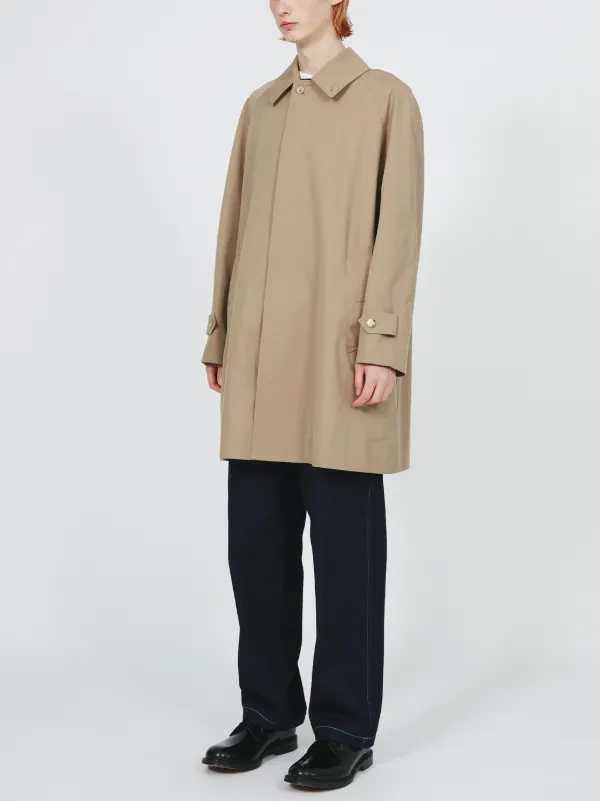 HURLFORD SHORT BALMACAAN COAT HONEY | GM-1113F | MACKINTOSH