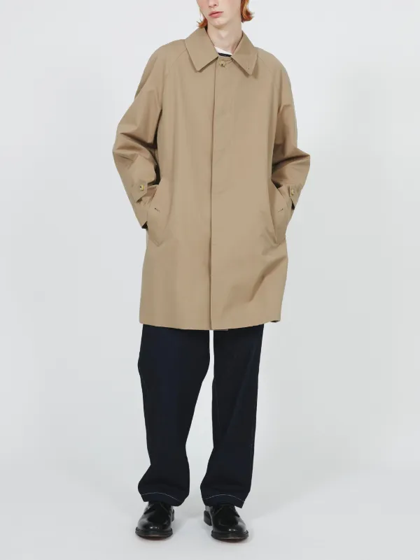 HURLFORD SHORT BALMACAAN COAT HONEY | GM-1113F | MACKINTOSH