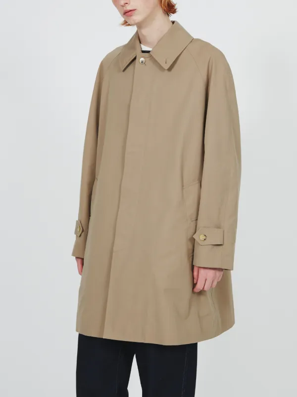 HURLFORD SHORT BALMACAAN COAT HONEY | GM-1113F | MACKINTOSH