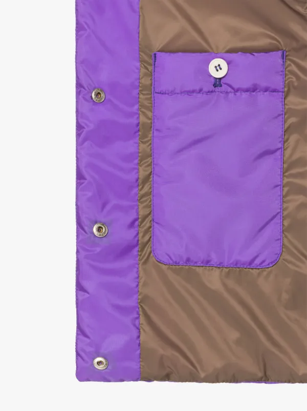 ISABEL Purple Nylon Liner Vest