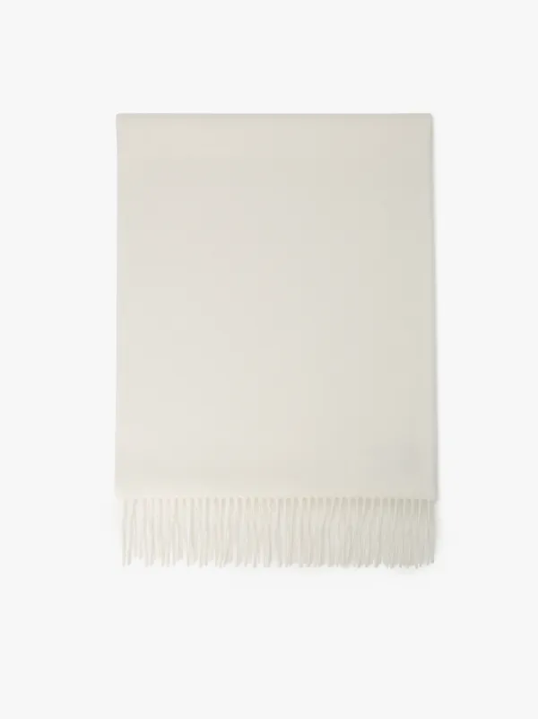 Ivory Cashmere Scarf