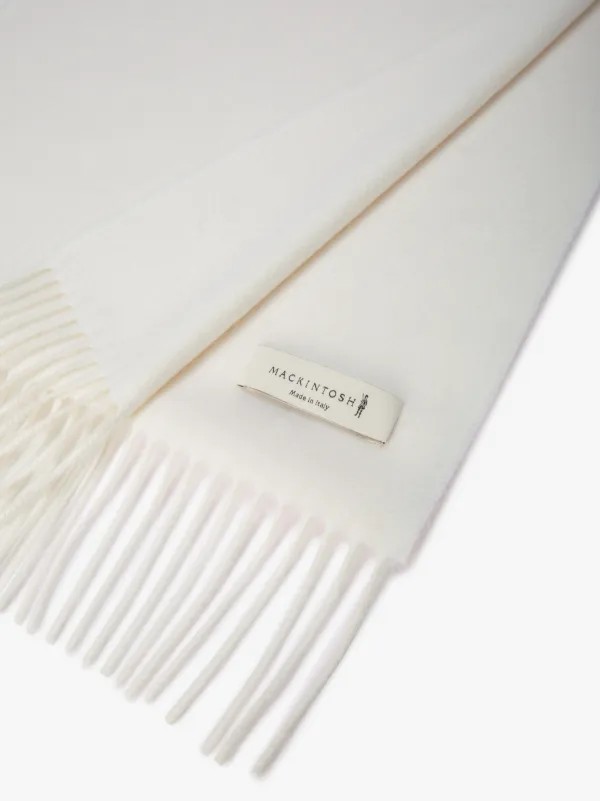 Ivory Cashmere Scarf