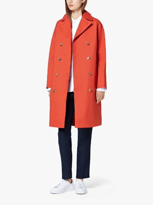 Orange Dress Coat