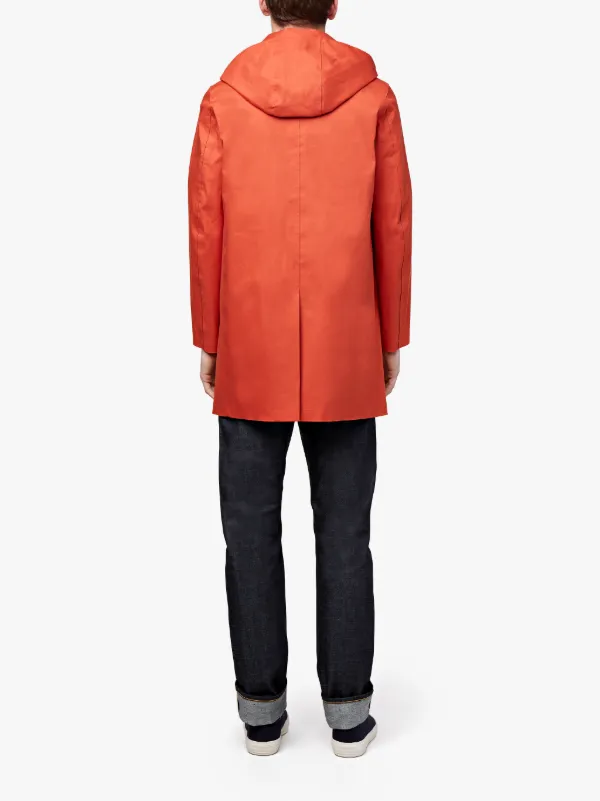 Jaffa bonded short hooded coat