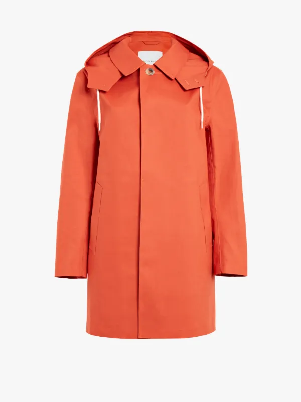 Jaffa bonded short hooded coat