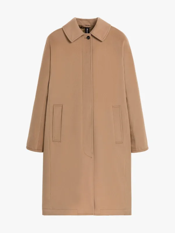 JEAN Camel Storm System Wool Coat