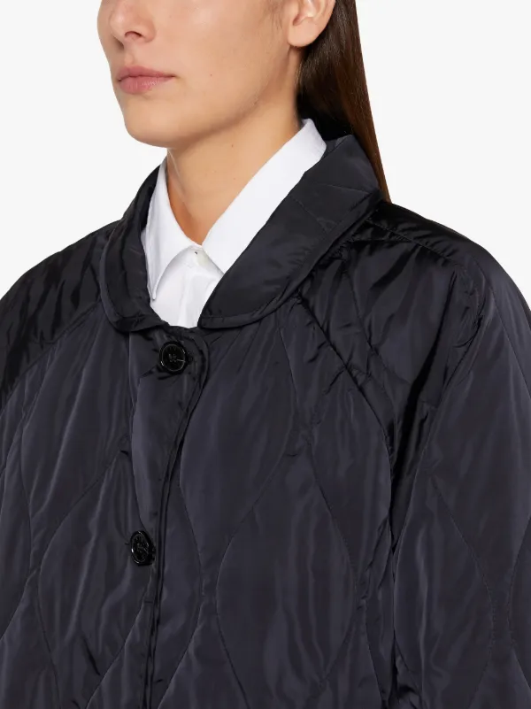 JESSIE Navy Nylon Jacket | LMJ-012