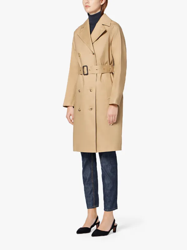 Kelp Bonded Cotton Trench Coat LR-022D