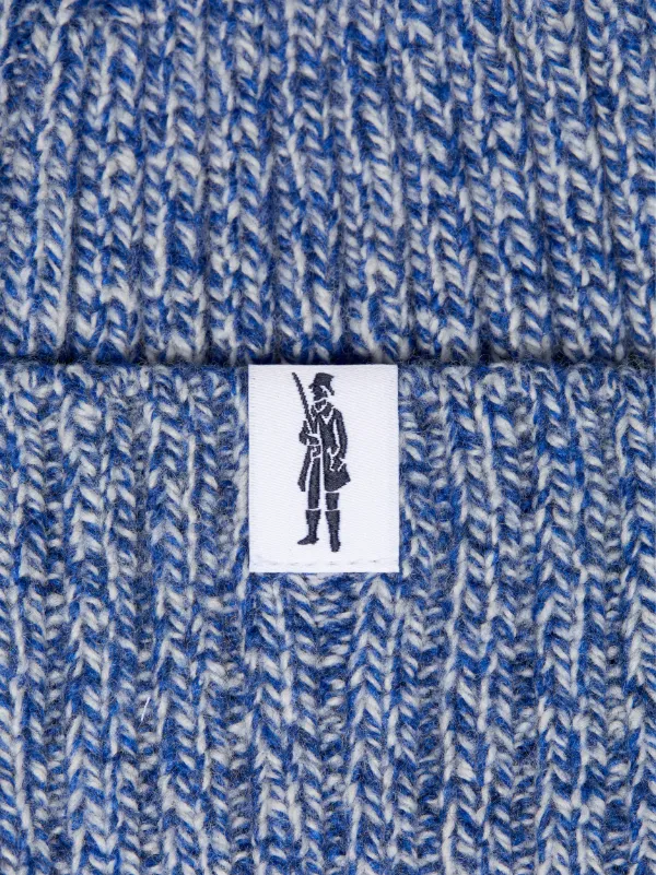 KEMET Blue Mélange Wool Beanie