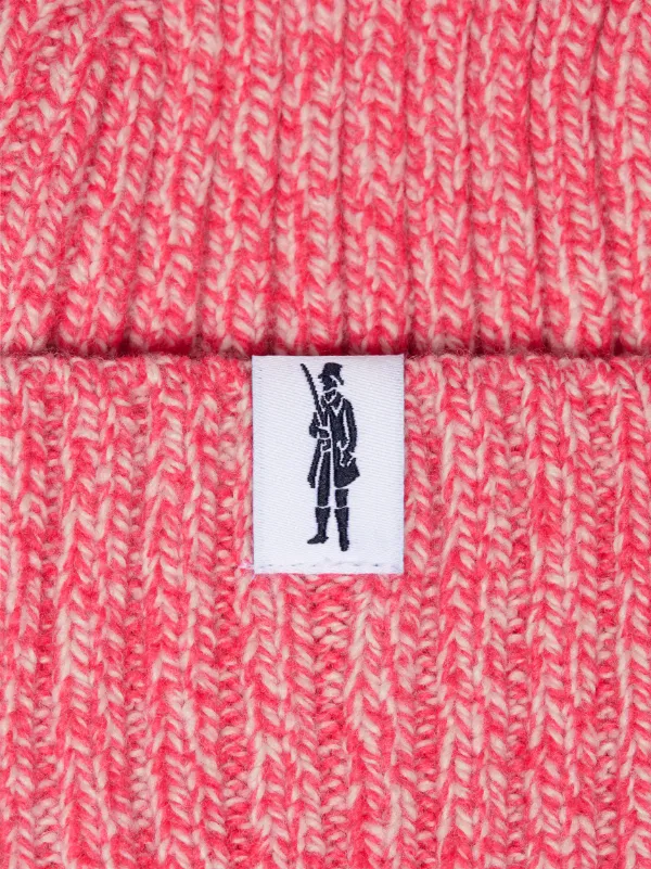 KEMET Red Mélange Wool Beanie