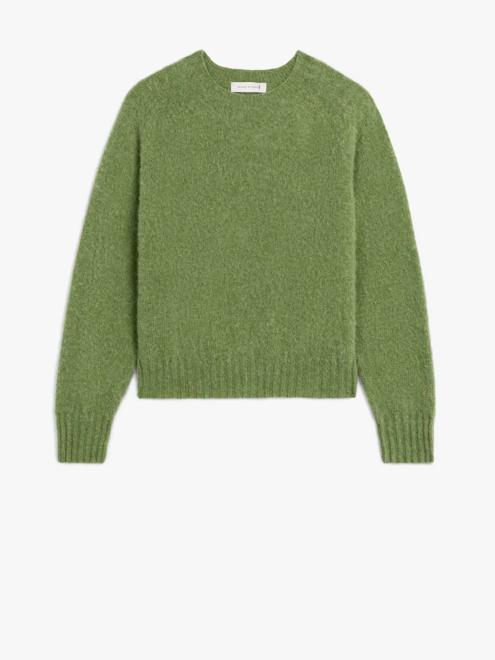 Apple shop green sweater