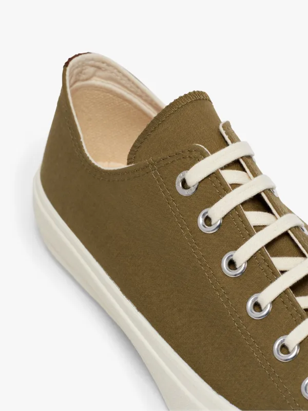 Khaki Bonded Cotton Sneakers | GS-017