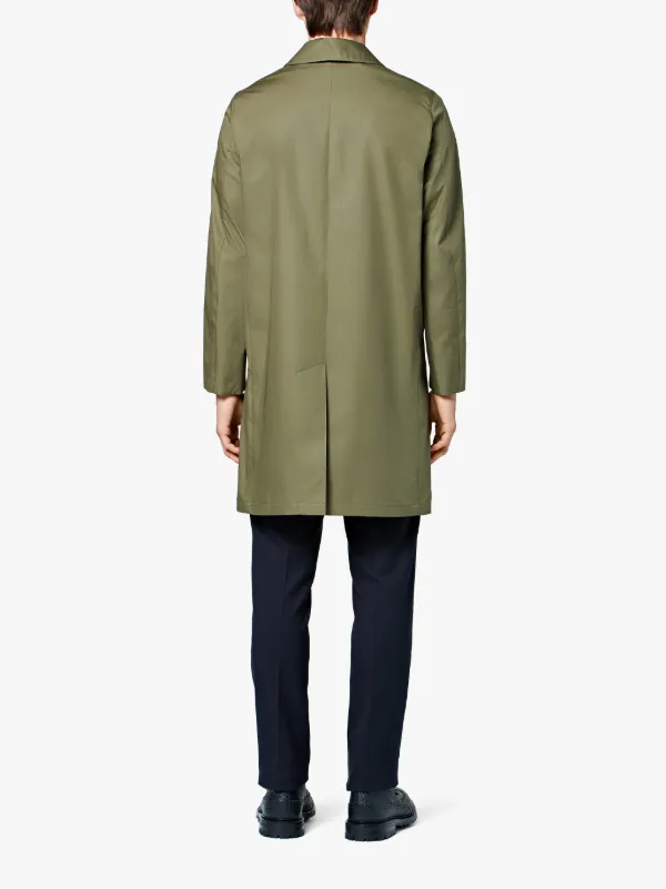 Khaki Cotton Storm System 3/4 Coat GM-001BS