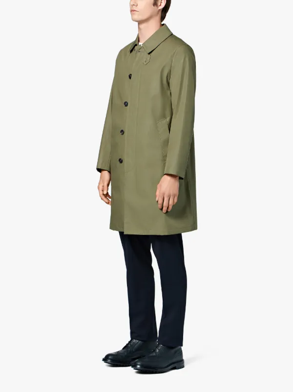 Khaki Cotton Storm System 3/4 Coat GM-001BS