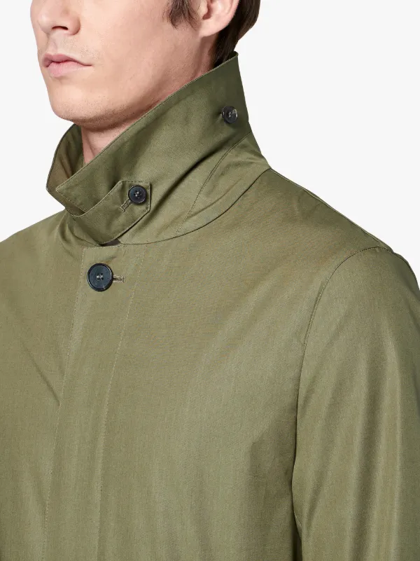 Khaki Cotton Storm System 3/4 Coat GM-001BS