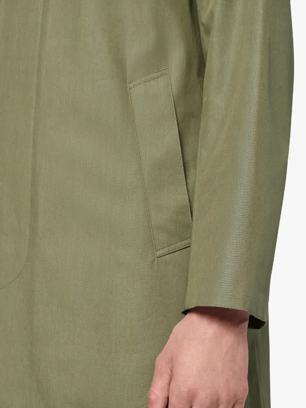 Khaki Cotton Storm System 3/4 Coat GM-001BS