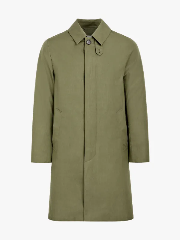 Khaki Cotton Storm System 3/4 Coat GM-001BS