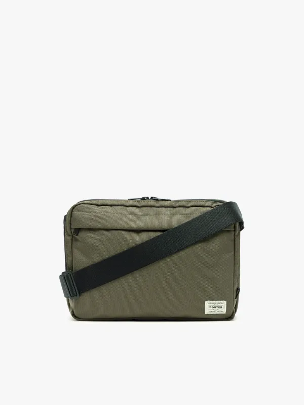 Khaki x Camouflage Porter Shoulder Bag