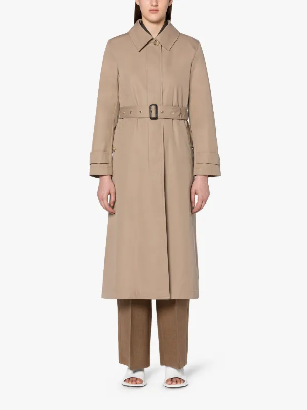 KINGLASSIE Sand Cotton Trench Coat | LM-1099B