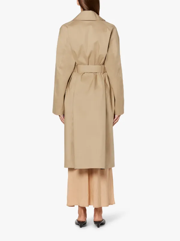 KINTORE Fawn Bonded Cotton Trench Coat | LR-1039