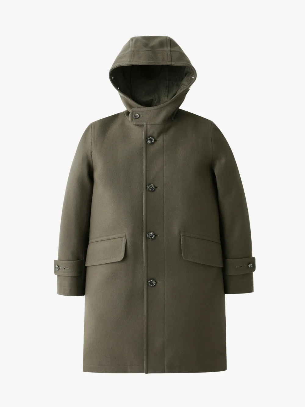 KIRKTON HOODED DECK COAT DARK OLIVE GM1103F MACKINTOSH
