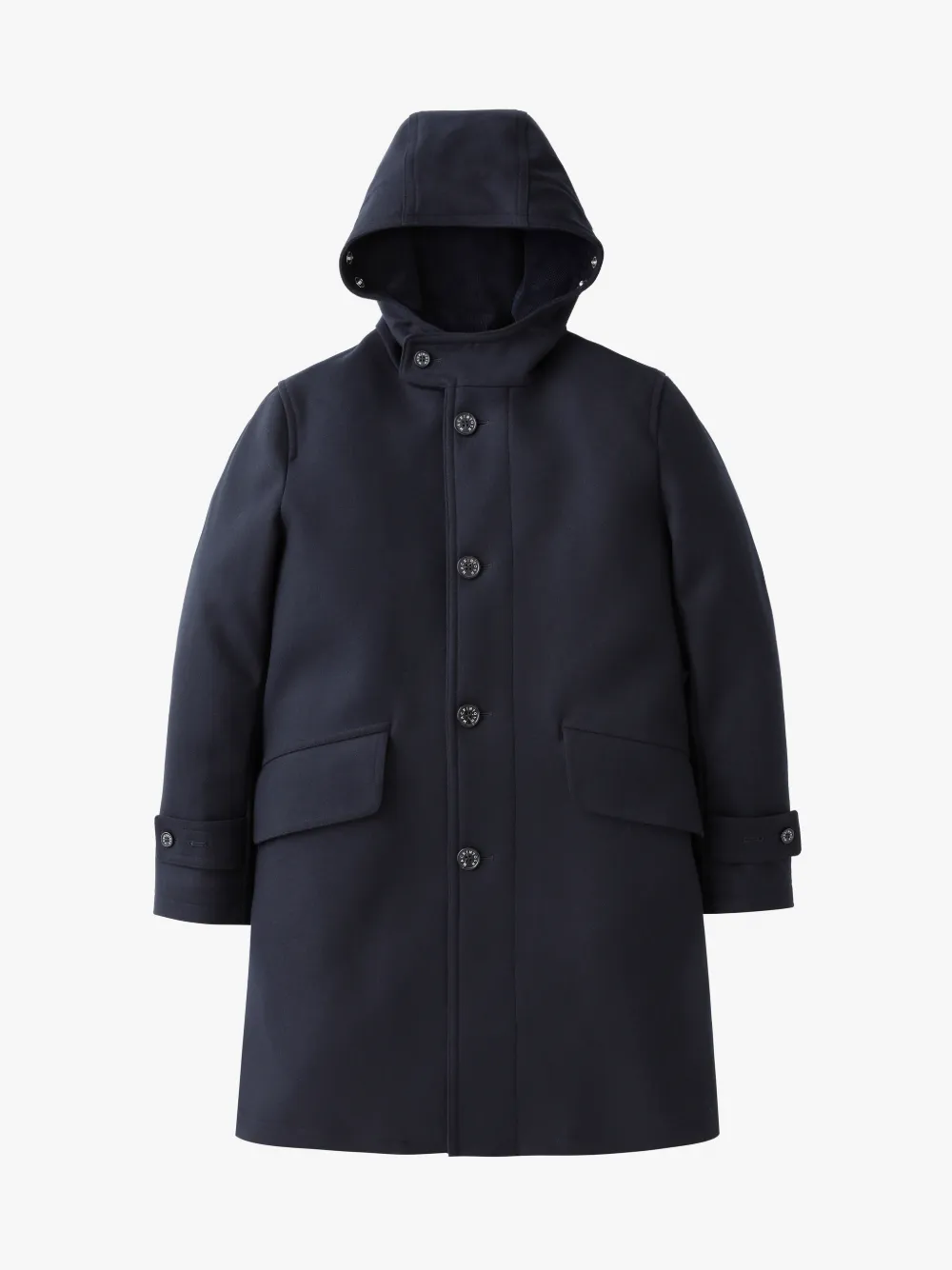 KIRKTON HOODED DECK COAT NAVY GM1103F MACKINTOSH