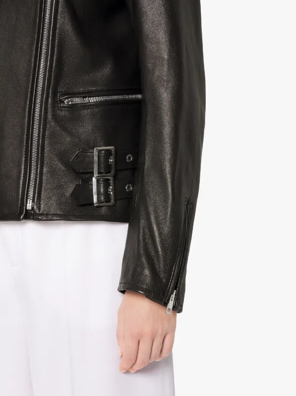 KISDALE Black Leather Jacket | WL-1002