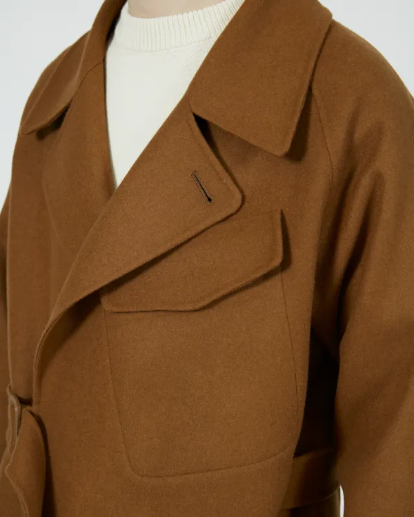 LAGGAN TIELOCKEN COAT CAMEL | GM-1105/J | MACKINTOSH