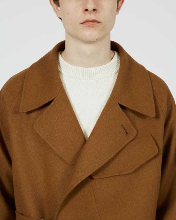 LAGGAN TIELOCKEN COAT CAMEL | GM-1105/J | MACKINTOSH