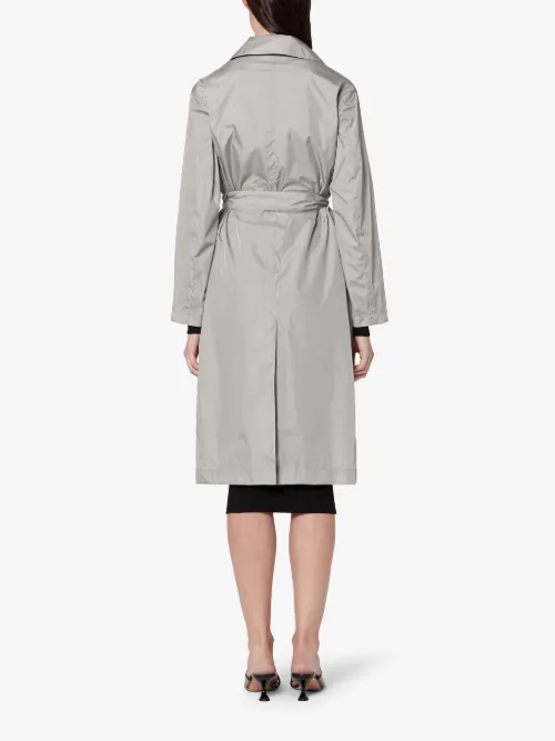 light grey duster coat