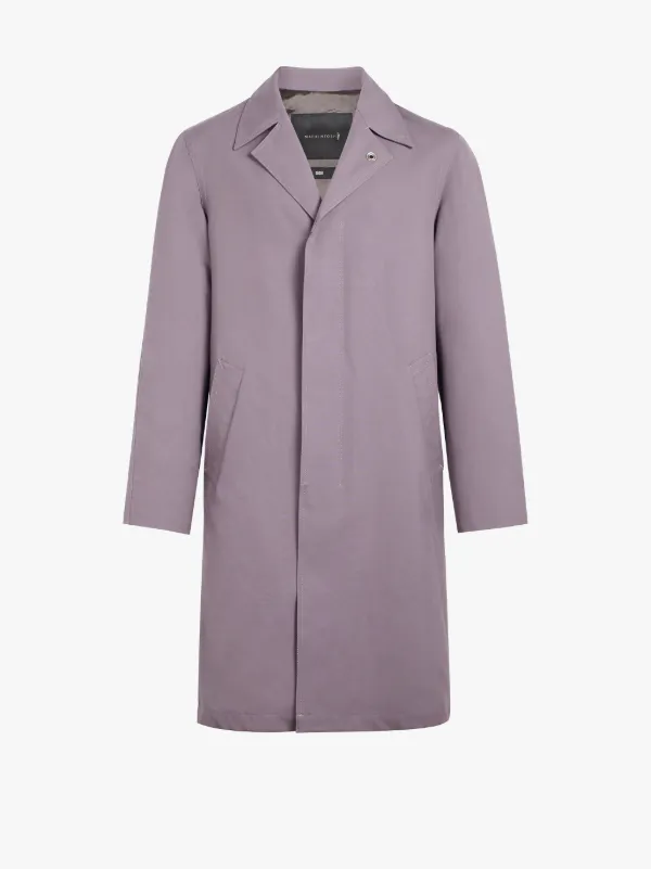 Lavender Cotton 0003 Tailored Coat