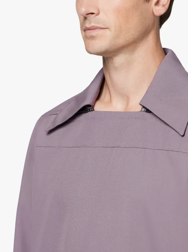 Lavender Wool 0003 Overshirt