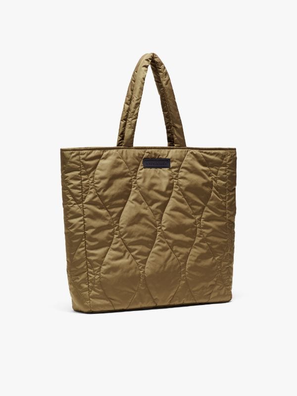 LEXIS Mocha Quilted Nylon Bag | ACC-BA02