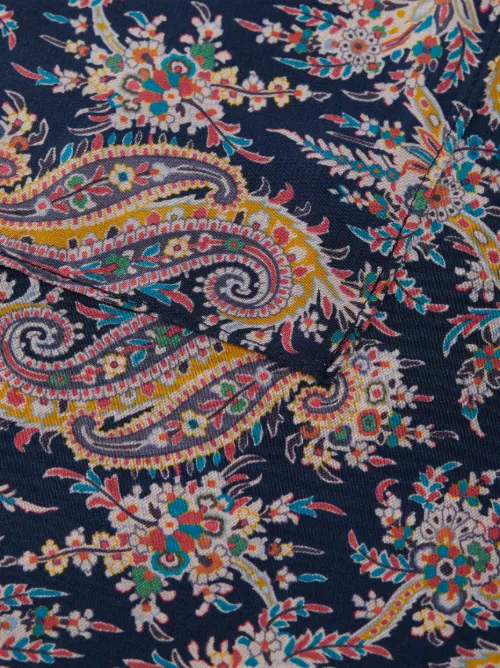 paisley silk scarf