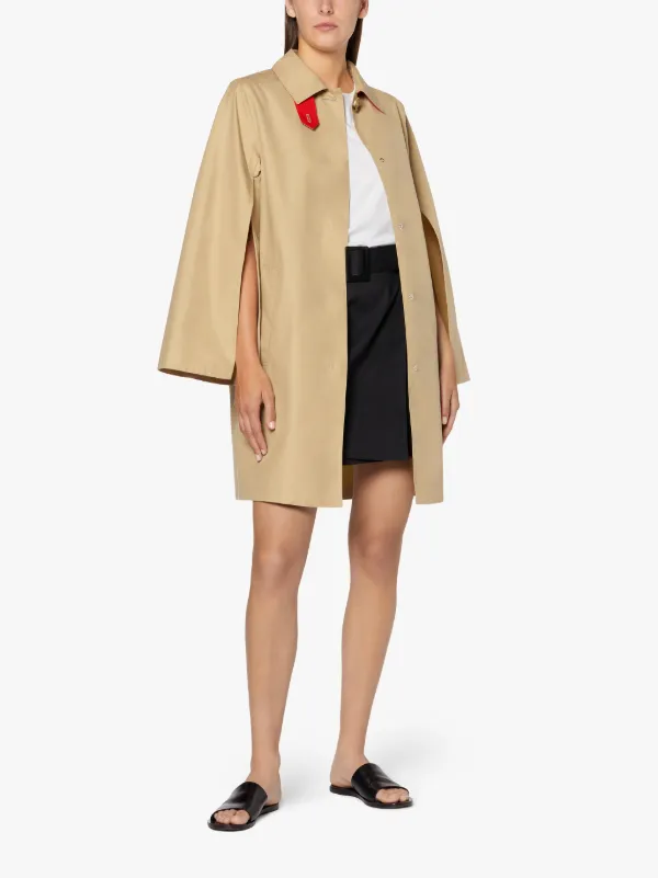 LINTMILL Beige Cotton Short Coat | LM-1070B