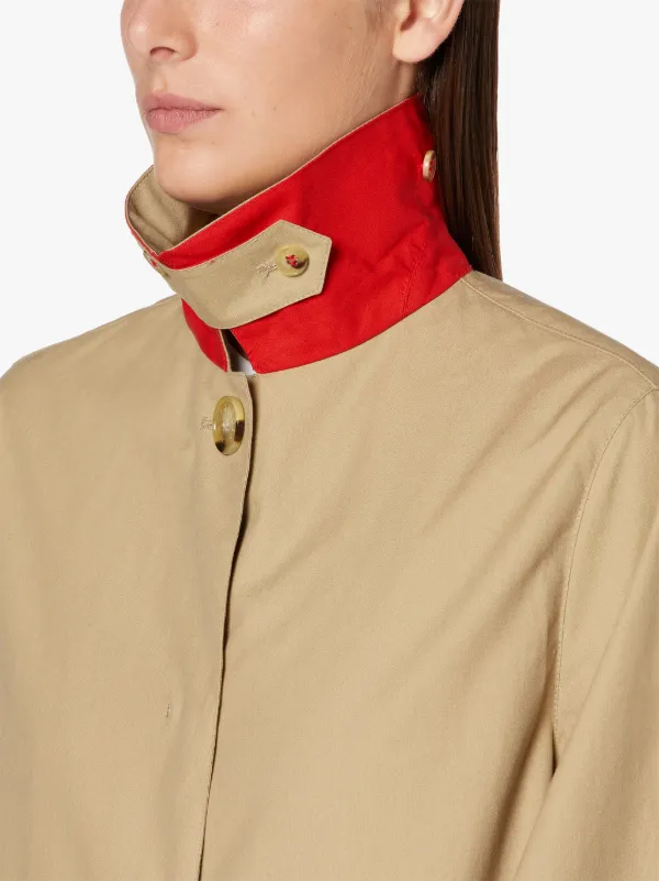 LINTMILL Beige Cotton Short Coat | LM-1070B